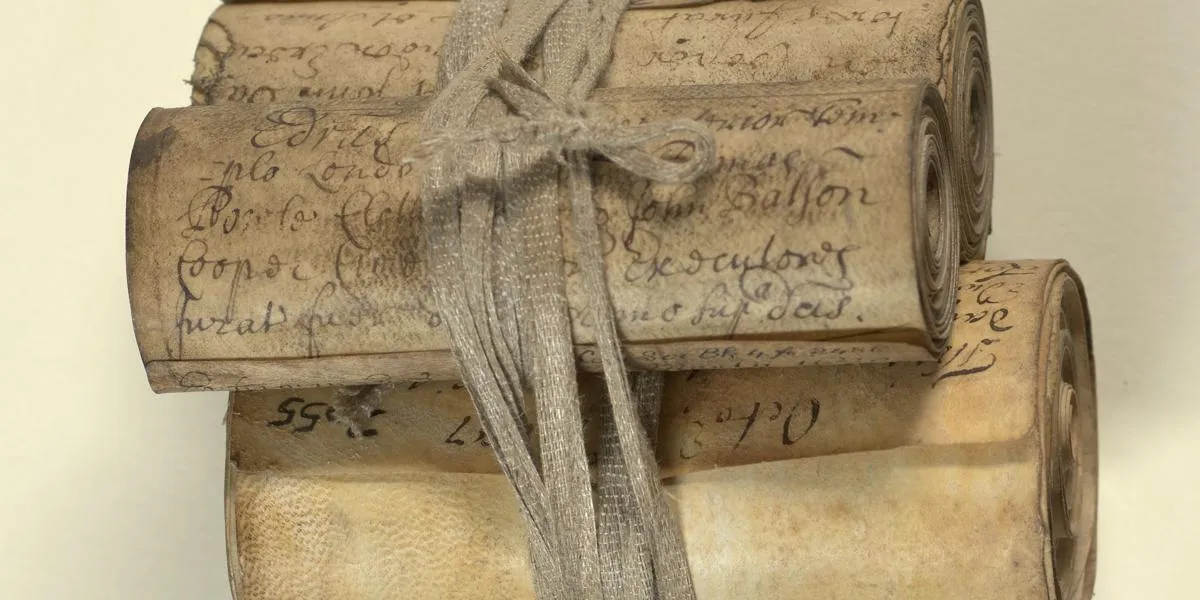 Bundle of probate inventories