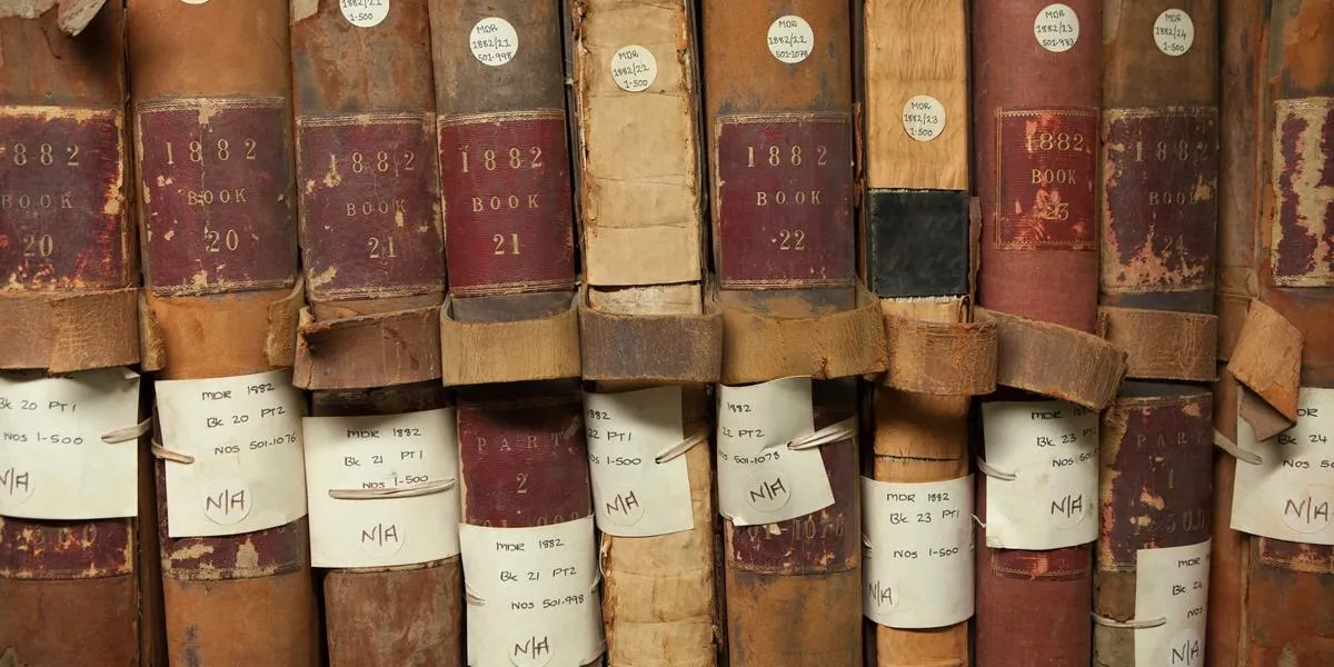 close-up-of-book-archives