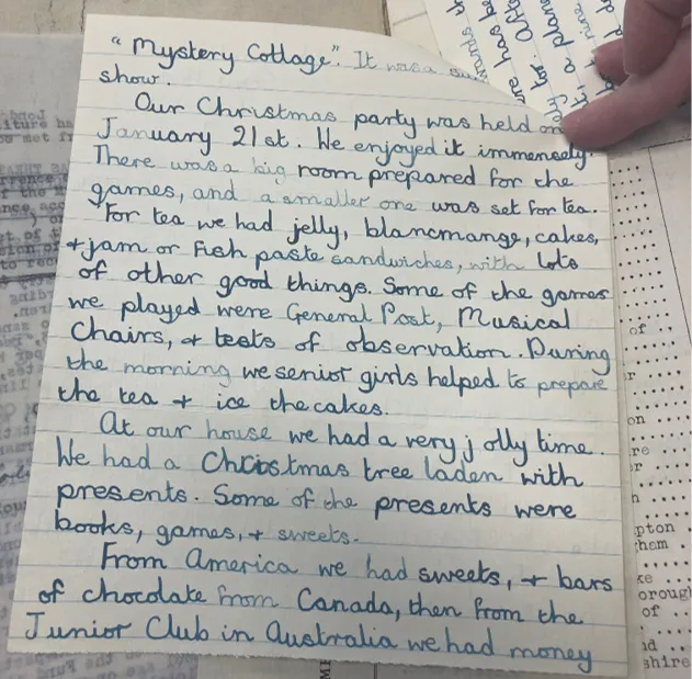 letter about children's christmas party